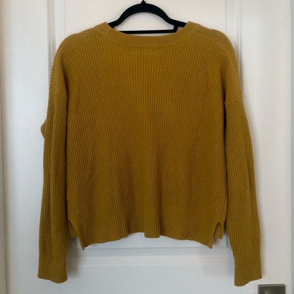 Madewell Fall Patch Pocket Pullover Sweater - Picture 4 of 7